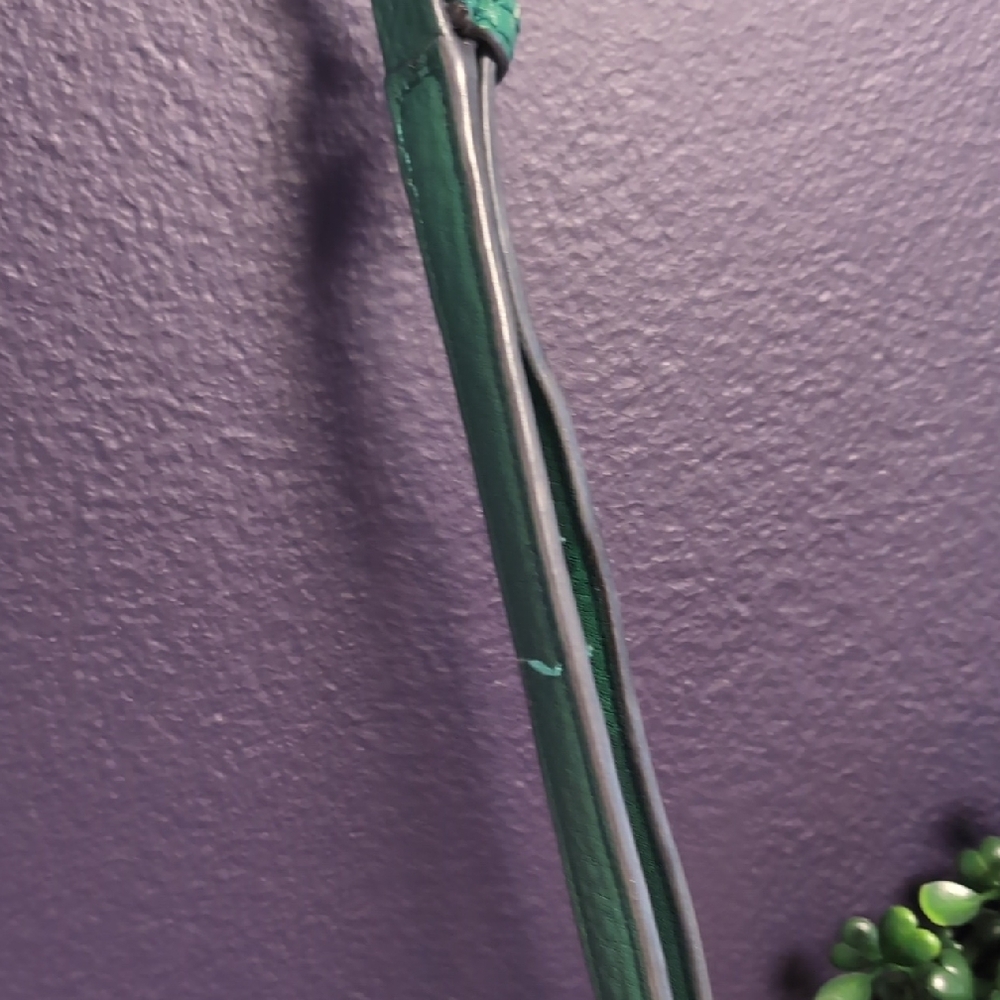 Soft Green Pebble Leather Crossbody By Calvin Klein - Picture 12 of 14